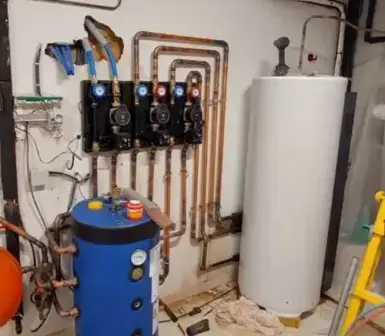 pose de chaudière Pacé-5